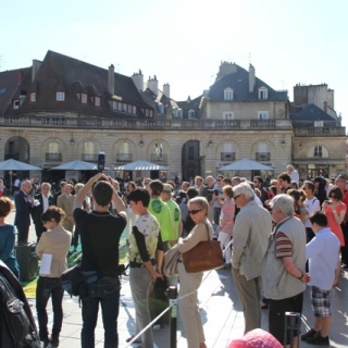 Climats et moi - fresque à Dijon - inauguration - 31/05/2014
