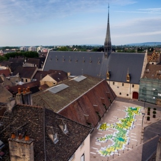 Climats et moi - fresque à Beaune - © Bourgogne Live Prod